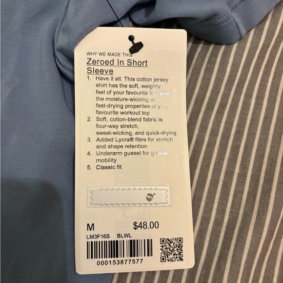 Lululemon Zeroed In Short
Sleeve - Picture 2 of 5